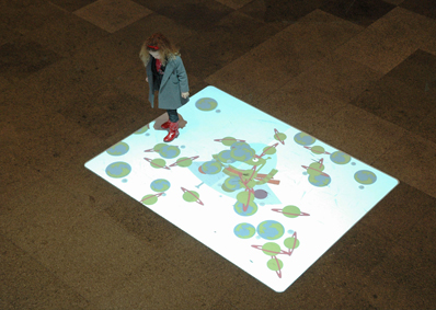 Proyección Interactiva en Piso